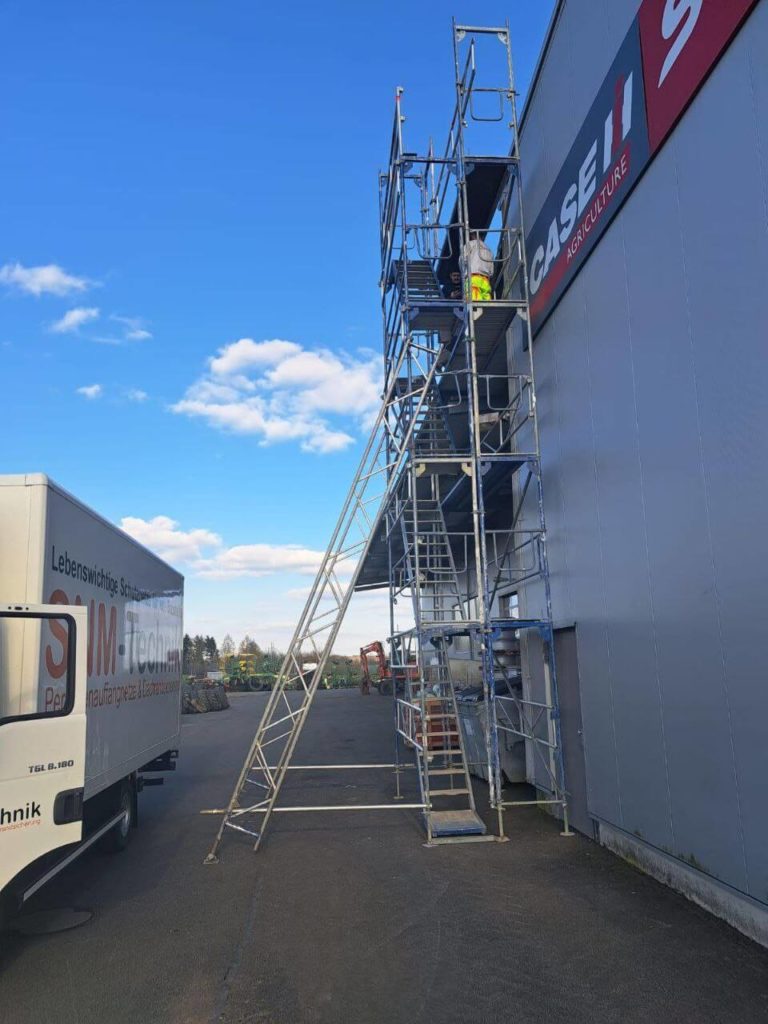 Gerüstbau Pforzheim – Rohbau Gewerbebau